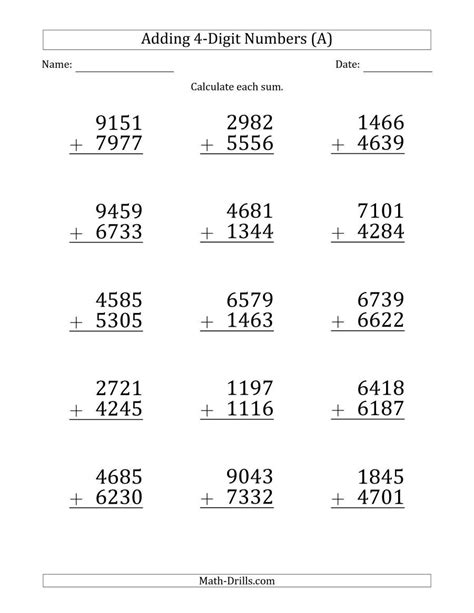 4 digits addition|Iba pa.